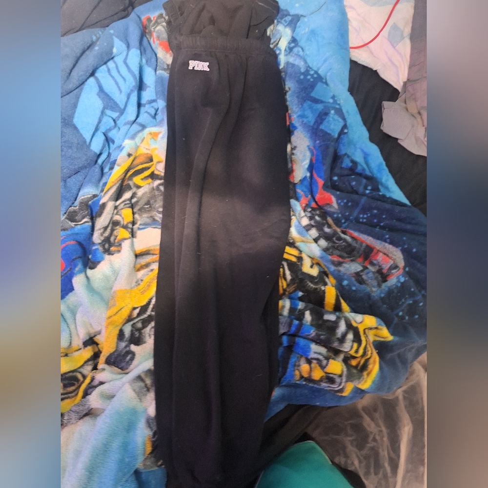 PINK Victoria's Secret Black Sweatpants